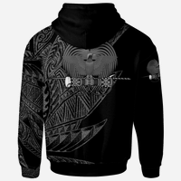 Papua New Guinea Zip Hoodie Legends Are Born In White Color - Polynesian Pride