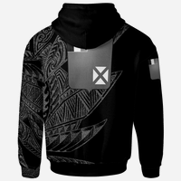 Wallis & Futuna Zip Hoodie Legends Are Born In White Color - Polynesian Pride