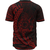 Cook Islands Baseball Shirt - Red Wings Style - Polynesian Pride