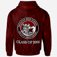 Samoa Zip Hoodie OPETAIA Fagaitua High School Polynesian Patterns - Polynesian Pride