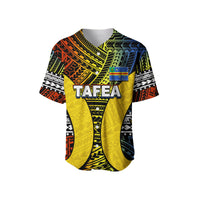 (Custom Personalised) Polynesian Tafea Of Vanuatu Baseball Jersey LT6 - Polynesian Pride