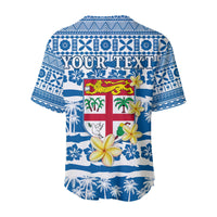 (Custom Personalised) Fiji Polynesian Baseball Jersey Fijian Tapa Pattern LT13 - Polynesian Pride