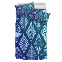 Hawaii Hula Girls Hibiscus Tropical Bedding Set - Gradient Style - AH - Polynesian Pride