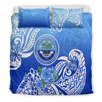 Federated States Of Micronesia Bedding Set Polynesian Floral Tribal LT9 - Polynesian Pride