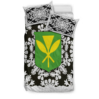 Hawaii Bedding Set Kanaka Maoli No.2 White Style LT6 - Polynesian Pride