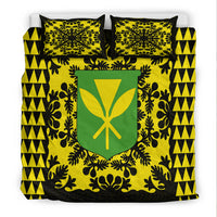 Hawaii Bedding Set Kanaka Maoli No.2 Black Style LT6 - Polynesian Pride