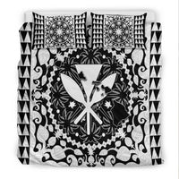 Hawaii Bedding Set Kanaka Maoli No.3 White Style LT6 - Polynesian Pride