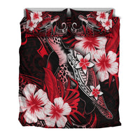 Polynesian Turtle Bedding Set With Hibiscus Color No.4 LT6 - Polynesian Pride