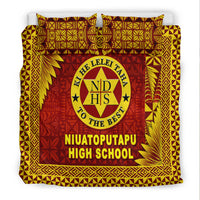 Tonga Niuatoputapu High School Bedding Set Simplified Version LT8 - Polynesian Pride