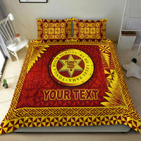(Custom Personalised) Tonga High School Bedding Set Simplified Version LT8 - Polynesian Pride