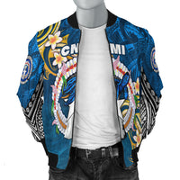 Northern Mariana Islands Men Bomber Jacket Independence Day LT16 - Polynesian Pride