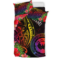 Northern Mariana Islands Bedding Set - Tropical Hippie Style - Polynesian Pride