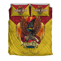 (Custom Personalised) Papua New Guinea Rugby Kumul Pride Bedding Set - LT2 - Polynesian Pride