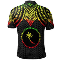 Chuuk Polo Shirt Polynesian Armor Style Reagge - Polynesian Pride
