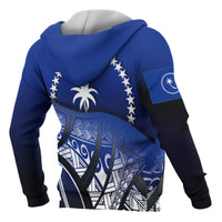 Chuuk Coat of Arms Zip up Hoodie Polynesian Pattern - Polynesian Pride