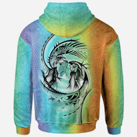 Polynesian Hoodie Couple Style - Polynesian Pride