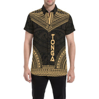 Tonga Polynesian Chief Shirt - Gold Version - Polynesian Pride