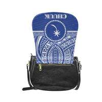 Chuuk States Classic Saddle Bag - Blue Version - Polynesian Pride