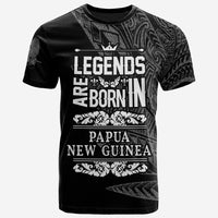 Papua New Guinea T Shirt Legends Are Born In White Color Unisex Art - Polynesian Pride