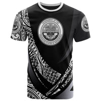 Federated States of Micronesia T Shirt Polynesian Patterns Sport Style Unisex Black - Polynesian Pride