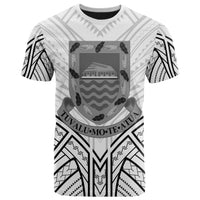 Tuvalu T Shirt Tuvaluan Seal Tribal Patterns Unisex Black - Polynesian Pride