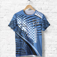 Kosrae T Shirt Kosrae Flag Tides Style Special K6 Unisex Blue - Polynesian Pride