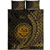 Federated States of Micronesia Quilt Bed Set - Wings Style - Polynesian Pride