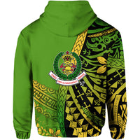 Custom Tonga Fire and Emergency Services Hoodie Polynesian Minimalist Style LT9 - Polynesian Pride