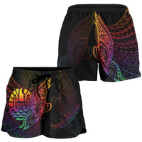 French Polynesia Women's Shorts - Butterfly Polynesian Style - Polynesian Pride