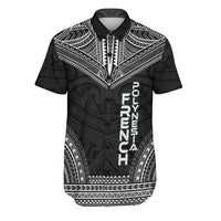 French Polynesia Polynesian Chief Shirt - Black Version Men Black - Polynesian Pride