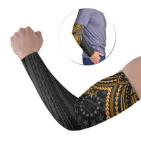 Cook Arm Sleeve (Set of Two) - Polynesian Turtle Set of 2 Golden - Polynesian Pride