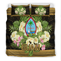 Guam Bedding Set - Polynesian Gold Patterns Collection - Polynesian Pride