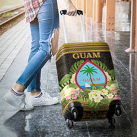 Guam Luggage Covers - Polynesian Gold Patterns Collection - Polynesian Pride