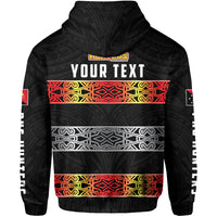Custom The Hunters PNG Hoodie Papua New Guinea Hunters Rugby LT13 - Polynesian Pride