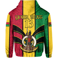 (Custom Text and Number) Vanuatu Hoodie Pig Tusk Polynesian LT13 - Polynesian Pride