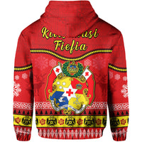 Tonga Christmas Hoodie Tongan Ngatu Kilisimasi Fiefia LT14 - Polynesian Pride