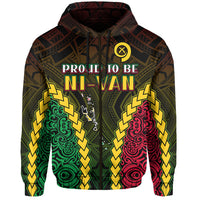 Vanuatu Indigenous Hoodie Proud To Be Ni Vanuatu Polynesian Pattern LT13 - Polynesian Pride