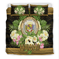 Hawaii Bedding Set - Polynesian Gold Patterns Collection - Polynesian Pride