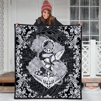 Hawaii Anchor Hibiscus Flower Vintage Premium Quilts - AH - Polynesian Pride