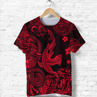 Hawaii Shark Angry Polynesian T Shirt Unique Style Red LT8 - Polynesian Pride