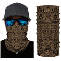 Hawaii Bandana Polynesian Lauhala Mix Gold - Polynesian Pride