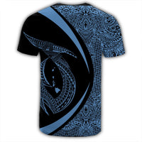 Hawaii Fish Hook Polynesian T Shirt Circle Style Pastel - Polynesian Pride