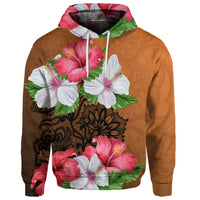 Custom Hawaii Hibiscus Flower Polynesia Hoodie - Polynesian Pride