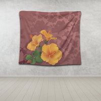 Hawaii Hibiscus Pink Tapestry - AH - Polynesian Pride