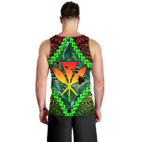 Hawaii Kanaka Kakau Tropical Polynesian Tank Top - AH - Polynesian Pride