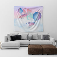 Hawaii Kanaka Map Horizon Turtle Tapestry - AH - Polynesian Pride