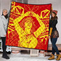 Hawaii Mauna Kea Pele Polynesian Premium Quilts - AH - Polynesian Pride