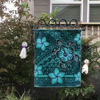 Hawaii Mix Polynesian Turtle Plumeria Flag - AH - Nick Style - Turquoise - Polynesian Pride