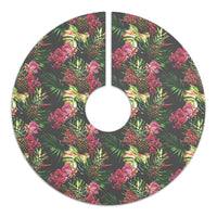 Hawaii Palm Leaves Pineapples Jungle Leaf Tree Skirt - Polynesian Pride