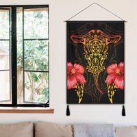 Hawaii Polynesian Hibiscus Animal Hanging Poster - AH - Polynesian Pride